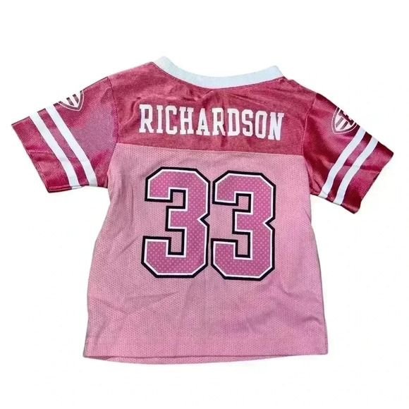 NFL Cleveland Browns Richardson Pink Jersey Girls 12 Months - Picture 3 of 3
